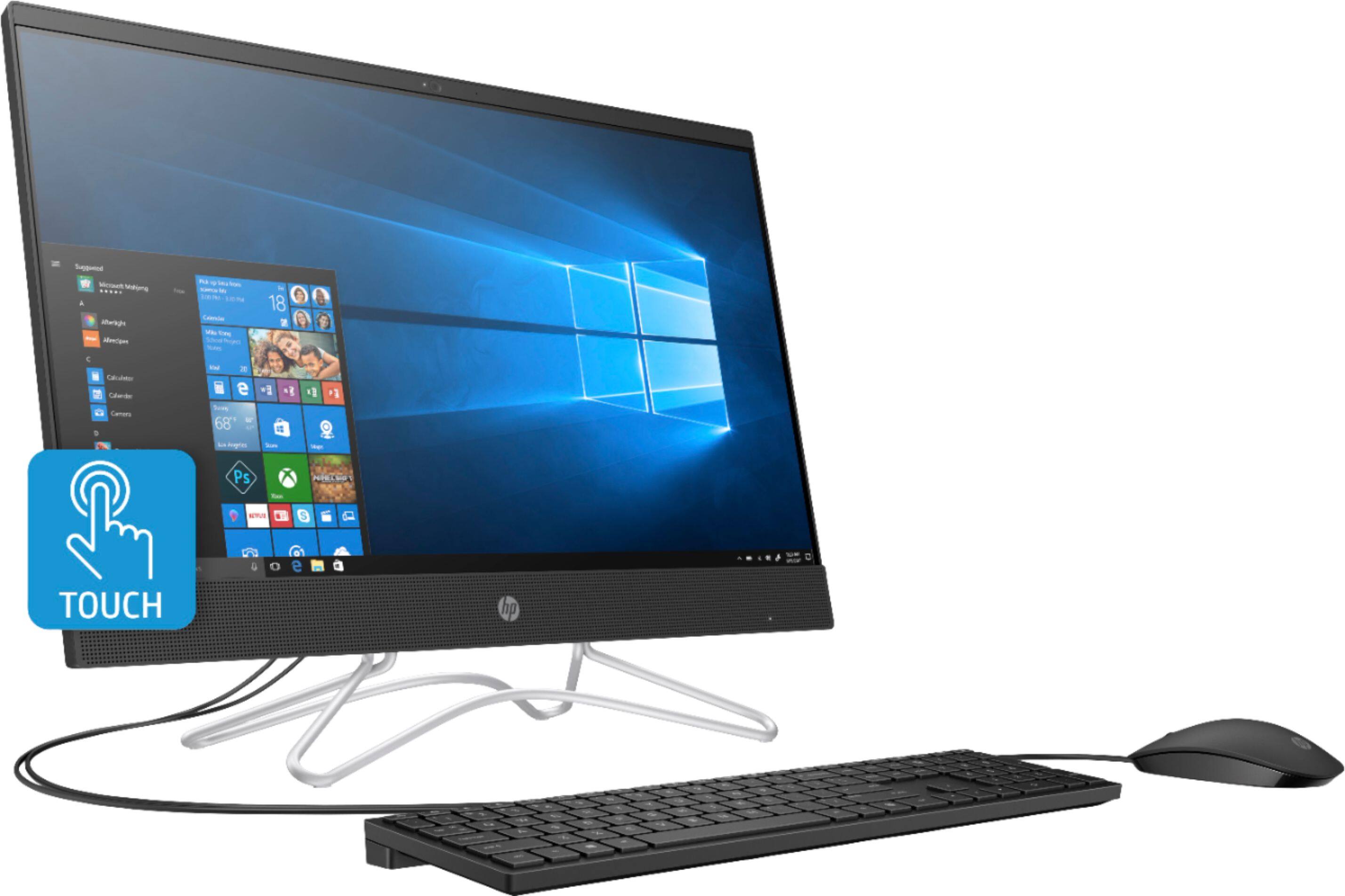 Alt View 13. HP - 24" Touch-Screen All-In-One - Intel Core i3 - 8GB Memory - 256GB SSD.