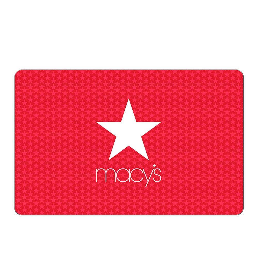 Front. Macy's - $50 Gift Card.