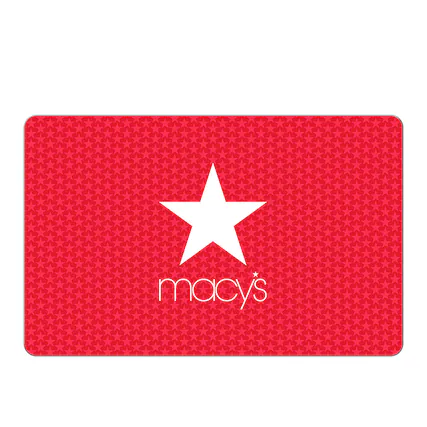 Front. Macy's - $50 Gift Card.
