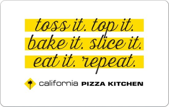 Front Zoom. California Pizza Kitchen - $50 Gift Card [Digital].