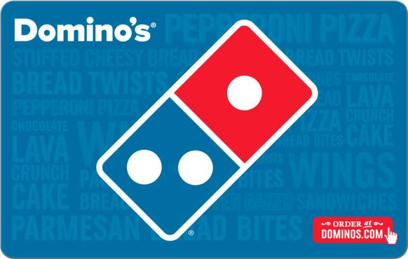 Domino’s gift card