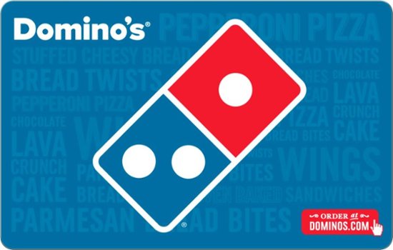 Front Zoom. Domino's - $50 Gift Card (Digital Delivery) [Digital].