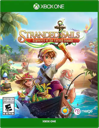 Front. Merge Games - Stranded Sails: Explorers of the Cursed Islands. - E10+ (Everyone 10+)
