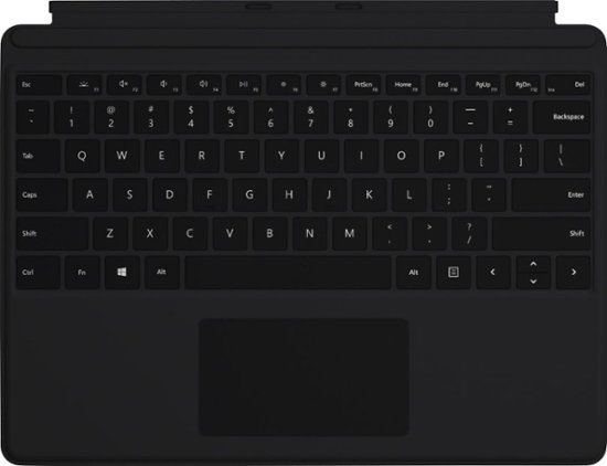 Front Zoom. Microsoft - Surface Pro Keyboard for Pro X and Pro 8 - Black.
