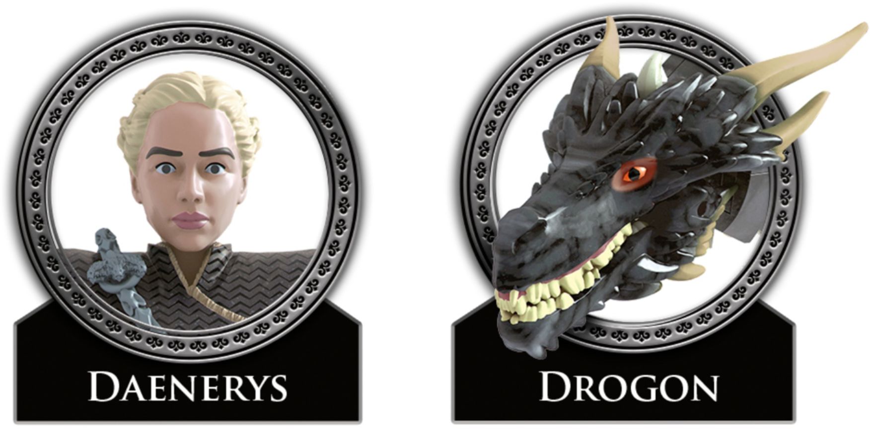 GKG97 for sale online MEGA Game of Thrones Construx Daenerys and Drogon Set 