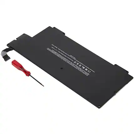 Front. DENAQ - Lithium-Polymer Battery for Apple® MacBook Air® Laptops - Black.
