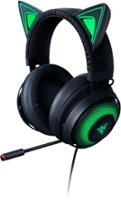 Razer - Kraken Kitty Wired Gaming Headset for PC - Black - Front_Zoom