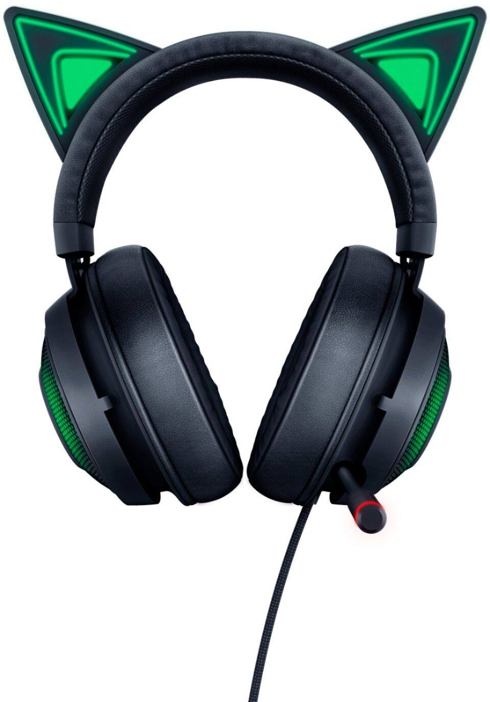 Alt View 11. Razer - Kraken Kitty Wired Gaming Headset for PC - Black.