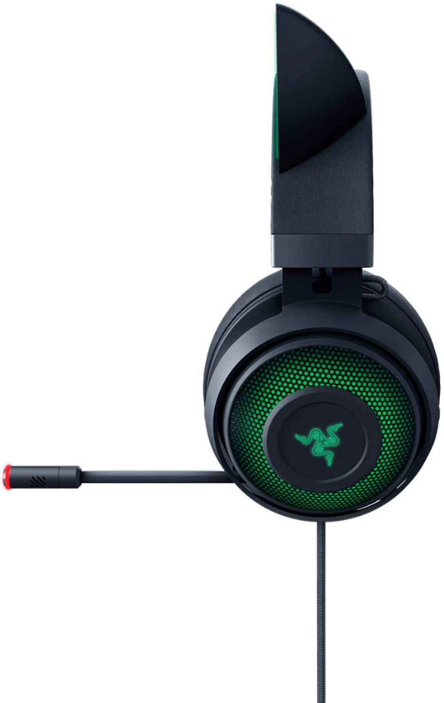 Alt View 13. Razer - Kraken Kitty Wired Gaming Headset for PC - Black.