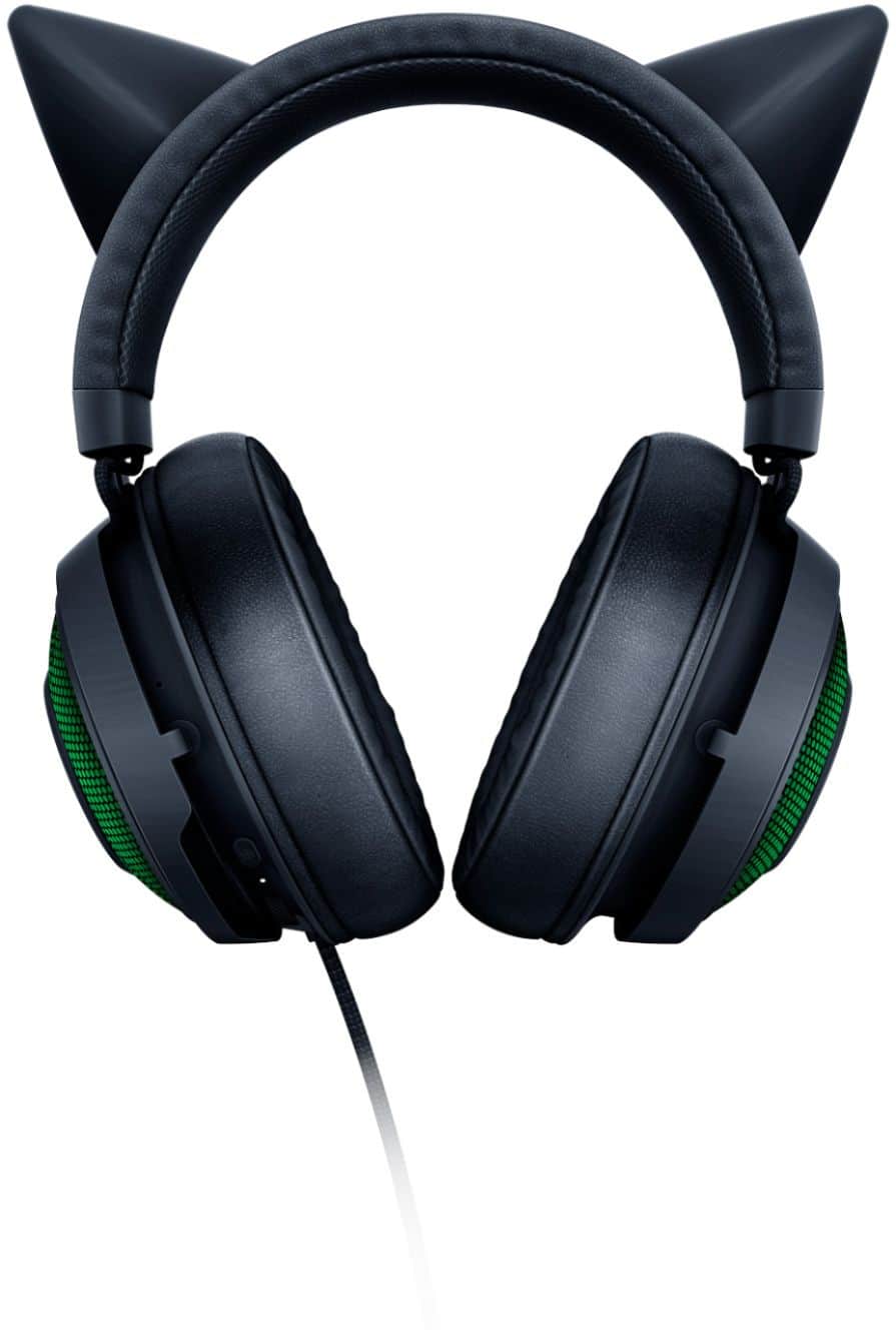 Alt View 15. Razer - Kraken Kitty Wired Gaming Headset for PC - Black.