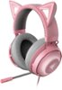 Razer - Kraken Kitty Wired THX Spatial Audio Gaming Headset for PC with Chroma RGB Lighting - Quartz Pink
