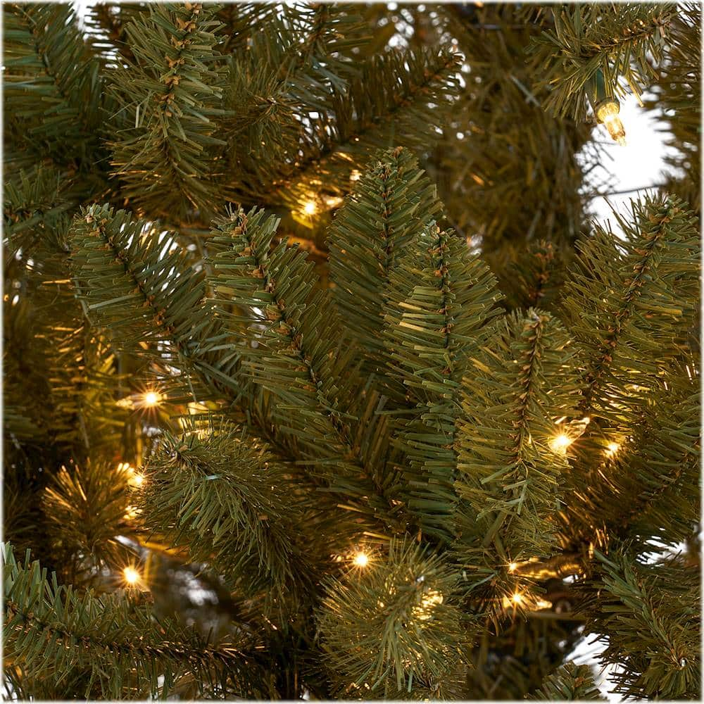 Best Buy: Noble House 9' Norway Spruce Pre-Lit Hinged Artificial ...