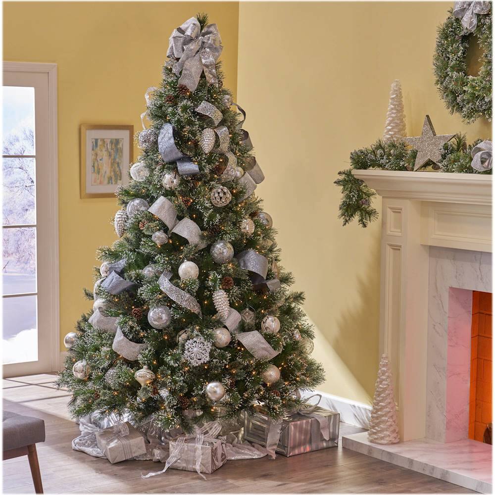 Best Buy: Noble House 9' Cashmere and Mixed Spruce Pre-Lit