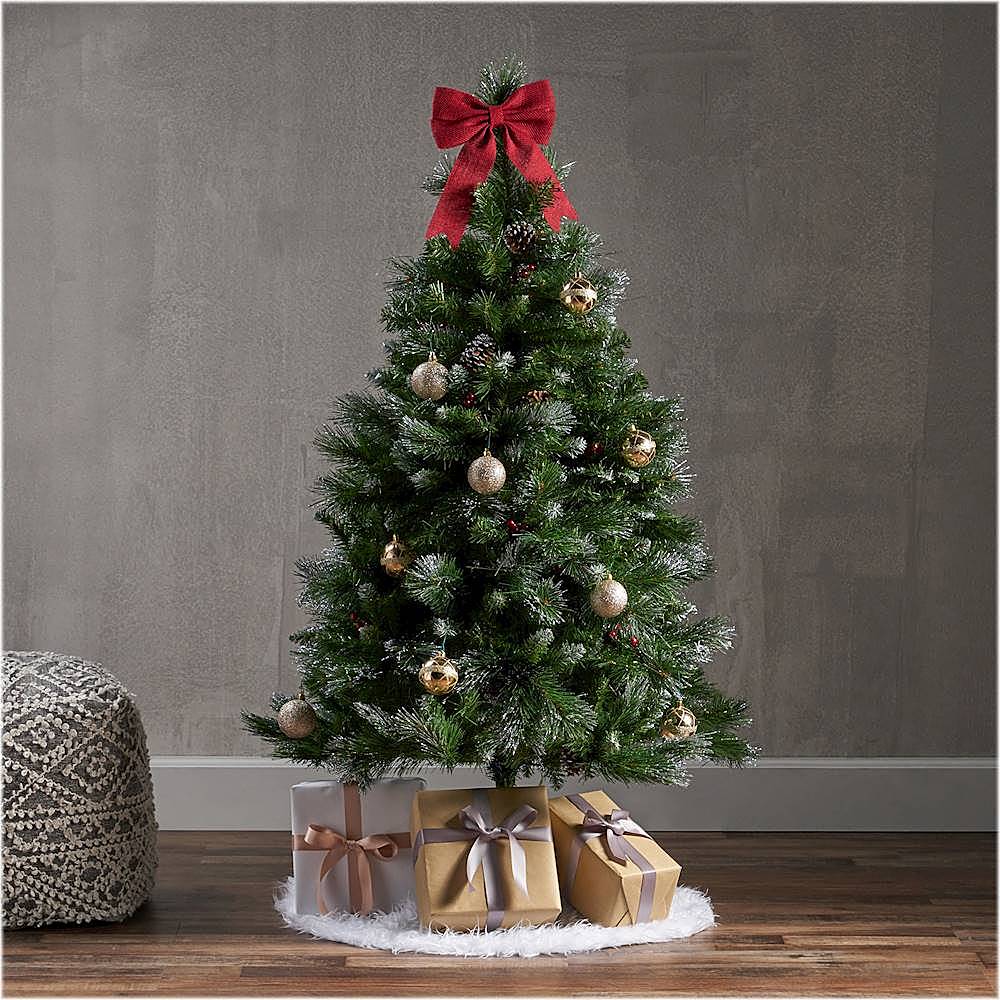 Best Buy: Noble House 4.5' Mixed Spruce Unlit Artificial Christmas Tree ...