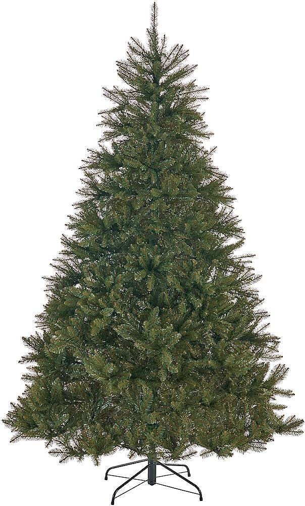 Front. Noble House - 7' Fraser Fir Unlit Hinged Artificial Christmas Tree - Green.