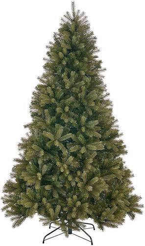 Noble House - 7.5' Mixed Spruce Unlit Artificial Christmas Tree - Green