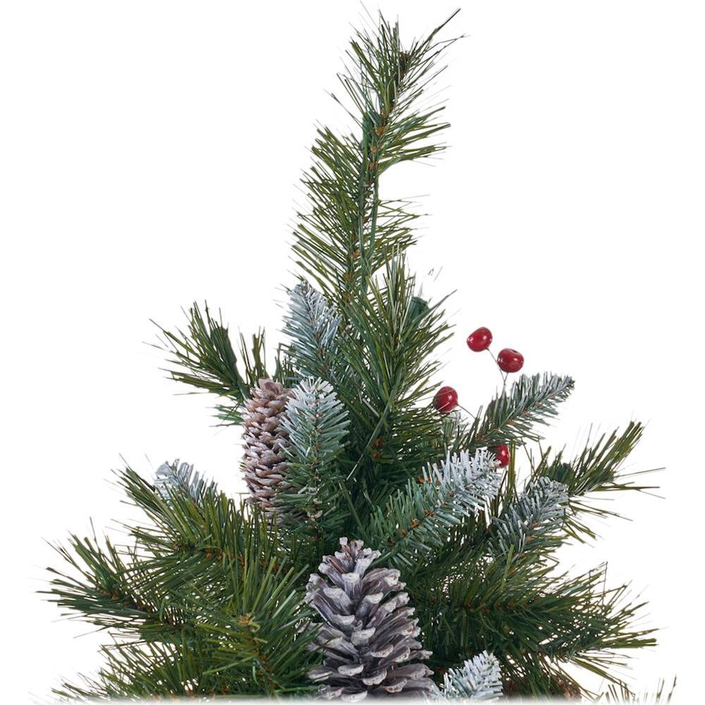 Best Buy: Noble House 7.5' Mixed Spruce Pre-Lit Hinged Artificial ...