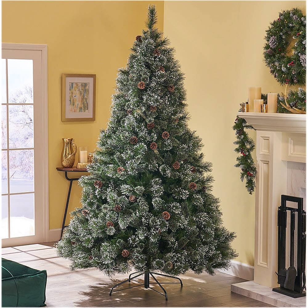 Best Buy: Noble House 9' Cashmere And Mixed Spruce Unlit Artificial 