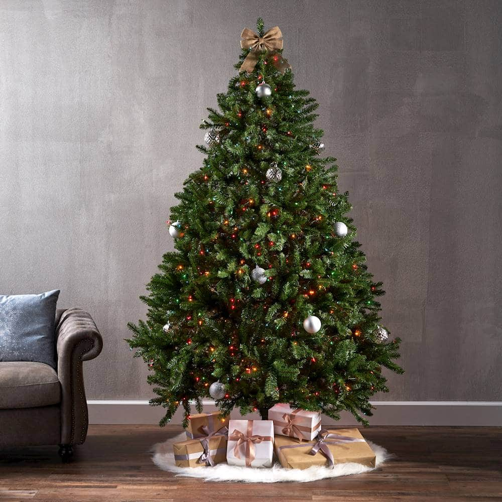 Questions And Answers: Noble House 7' Norway Spruce Pre-lit Hinged 