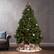 Alt View 11. Noble House - 7' Norway Spruce Pre-Lit Hinged Artificial Christmas Tree - Green + Multi Lights.