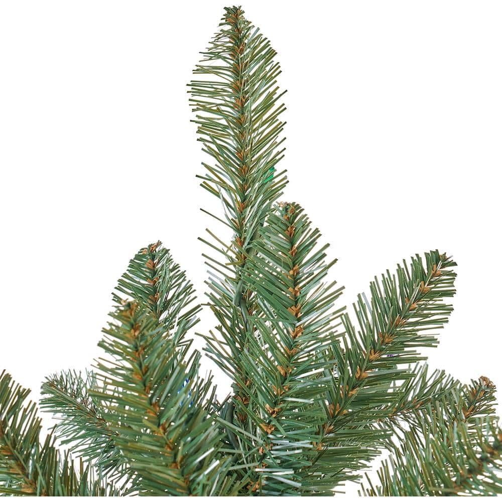 Best Buy Noble House 7' Norway Spruce PreLit Hinged Artificial
