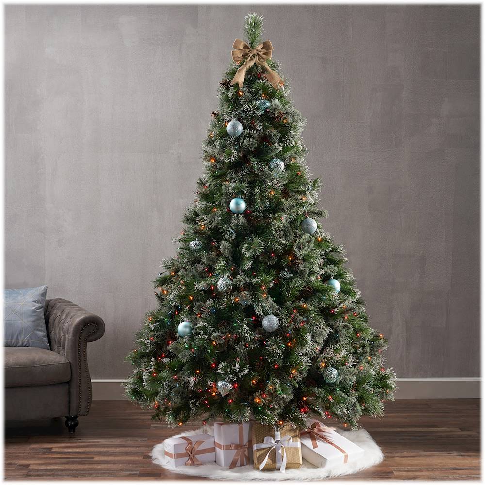 Best Buy: Noble House 7.5' Cashmere Pine and Mixed Spruce Pre-Lit ...