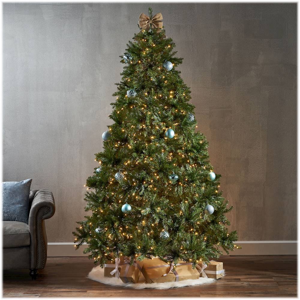 Best Buy Noble House 7.5' Fraser Fir PreLit Hinged Artificial