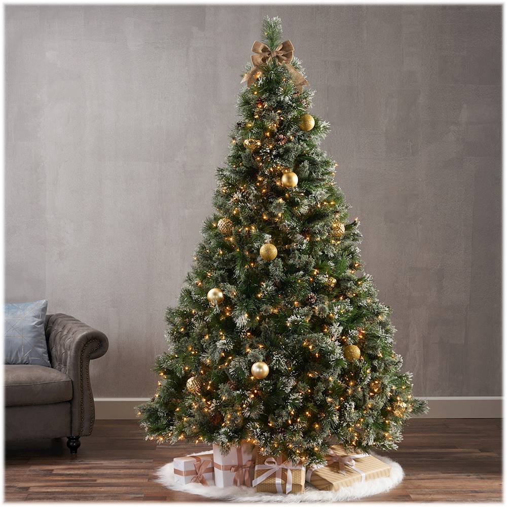 Best Buy: Noble House 7.5' Cashmere Pine and Mixed Spruce Pre-Lit ...