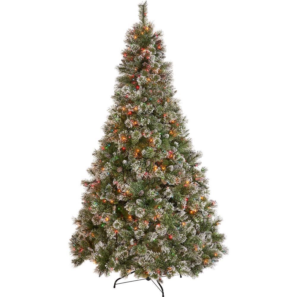 Noble House 9' Cashmere Pine & Mixed Needles Multicolor Hinged