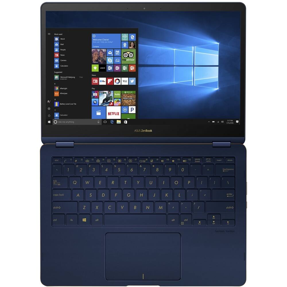 Asus Zenbook Flip S Ux370ua 2 In 1 13 3 Touch Screen Laptop Intel Core I7 16gb Memory 512gb Ssd Royal Blue Ux370uaxh74tbl Best Buy