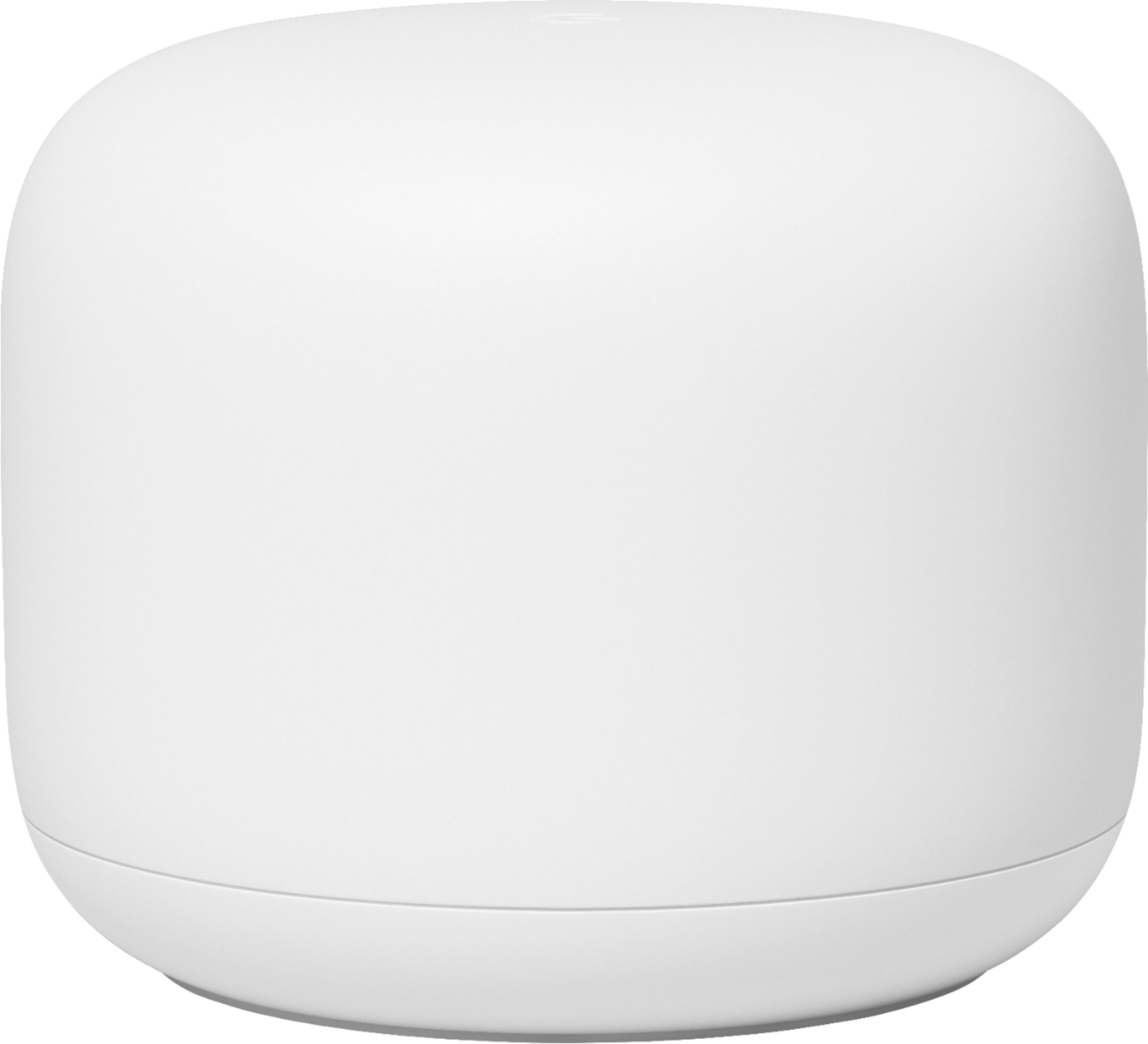 Front. Google - Nest Wifi - Mesh Router (AC2200) - Snow - Snow.