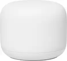 Front. Google - Nest Wifi - Mesh Router (AC2200) - Snow - Snow.