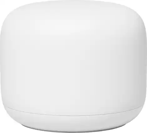 Front. Google - Nest Wifi - Mesh Router (AC2200) - Snow - Snow.
