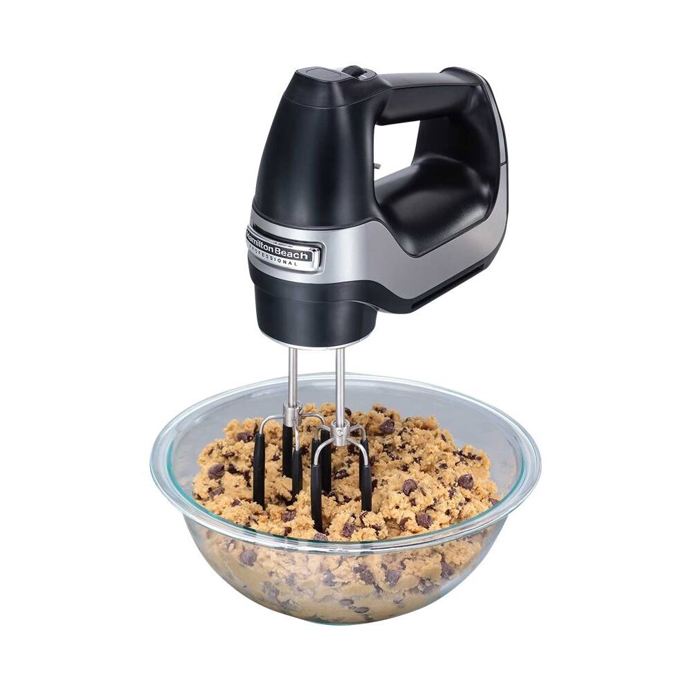 Alt View 15. Hamilton Beach - 62655 Professional 7-Speed Hand Mixer - Matte Black.