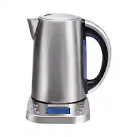 Hamilton Beach - Professional 1.7L Electric Kettle - Stainless Steel - Front_Zoom
