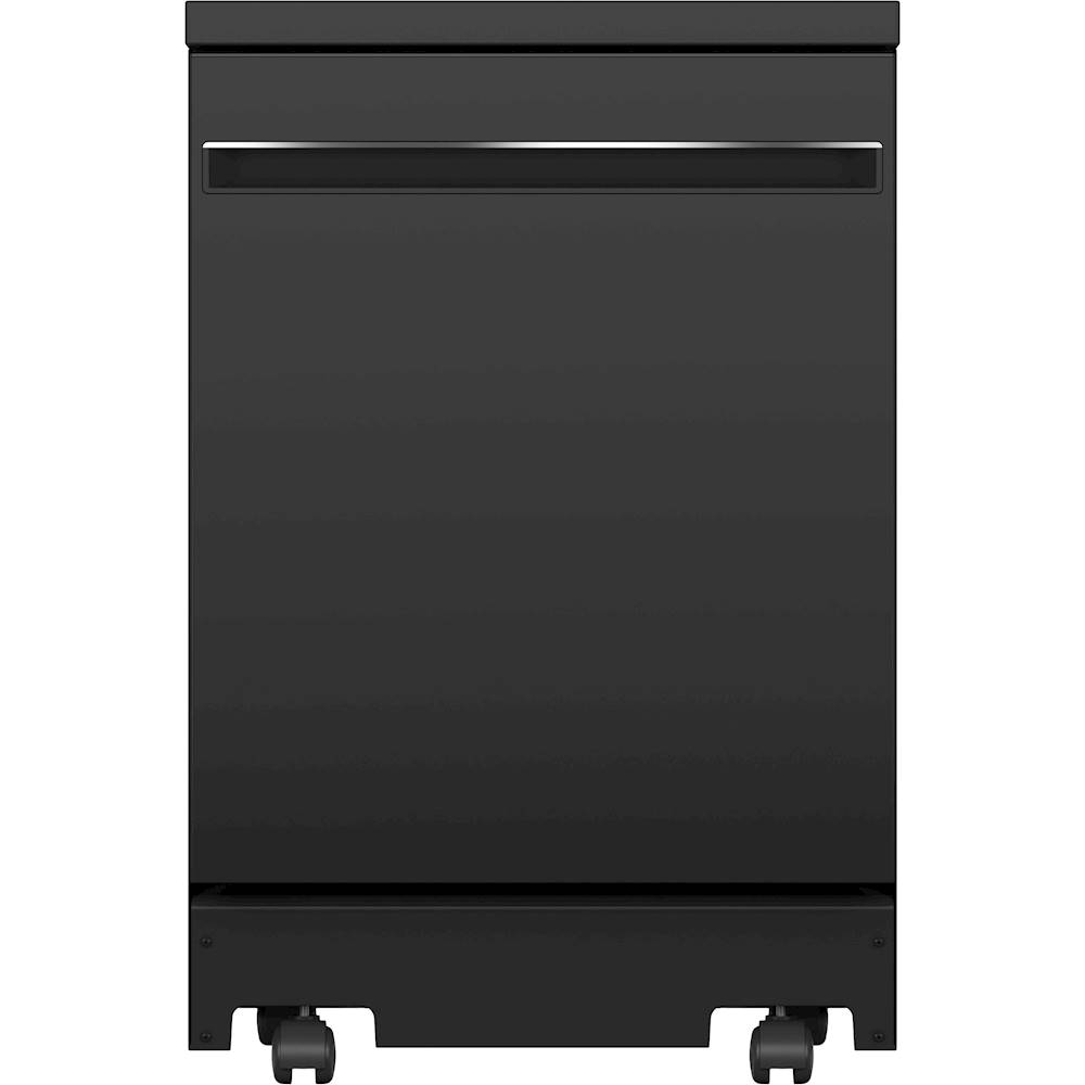 Ge 24 Portable Dishwasher Black Gpt225sglbb Best Buy