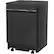 Left. GE - 24" Portable Dishwasher - Black.