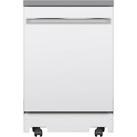 GE® ENERGY STAR® Front Control with Plastic Interior Dishwasher with  Sanitize Cycle & Dry Boost