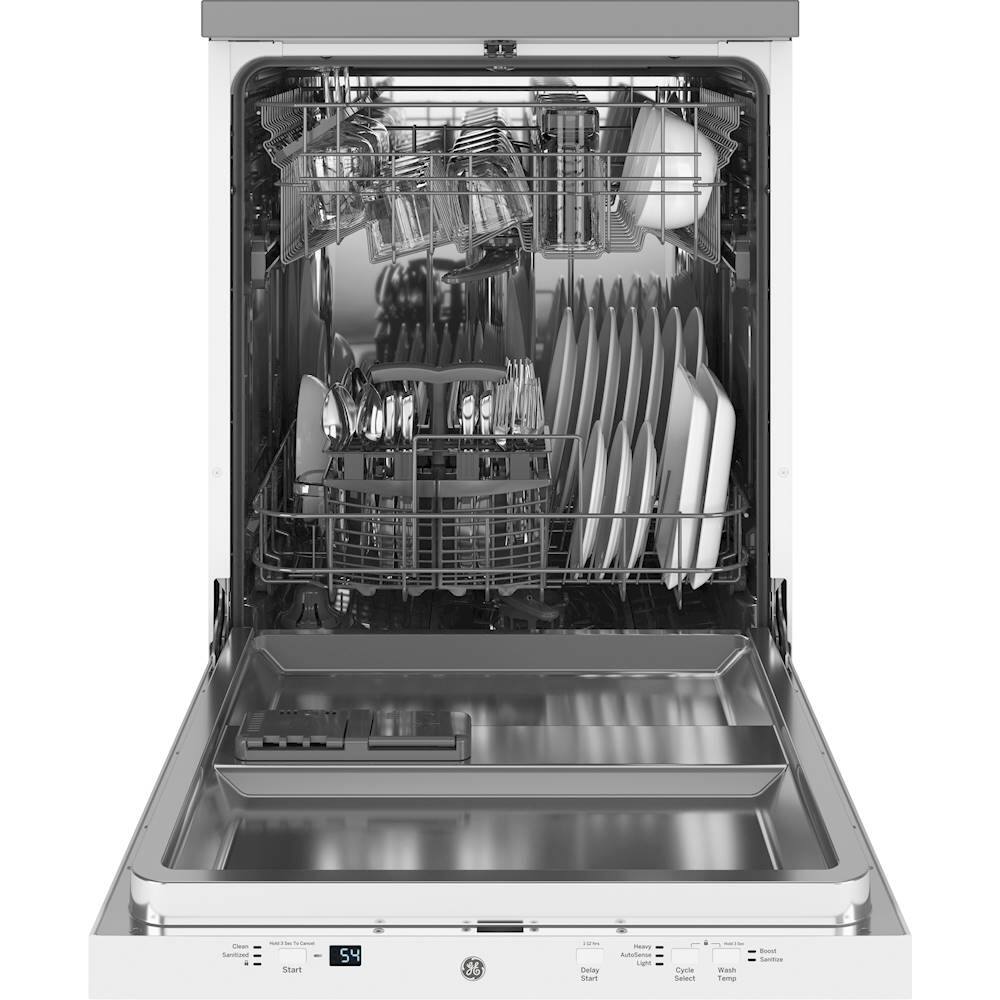 Alt View 12. GE - 24" Portable Dishwasher - White.
