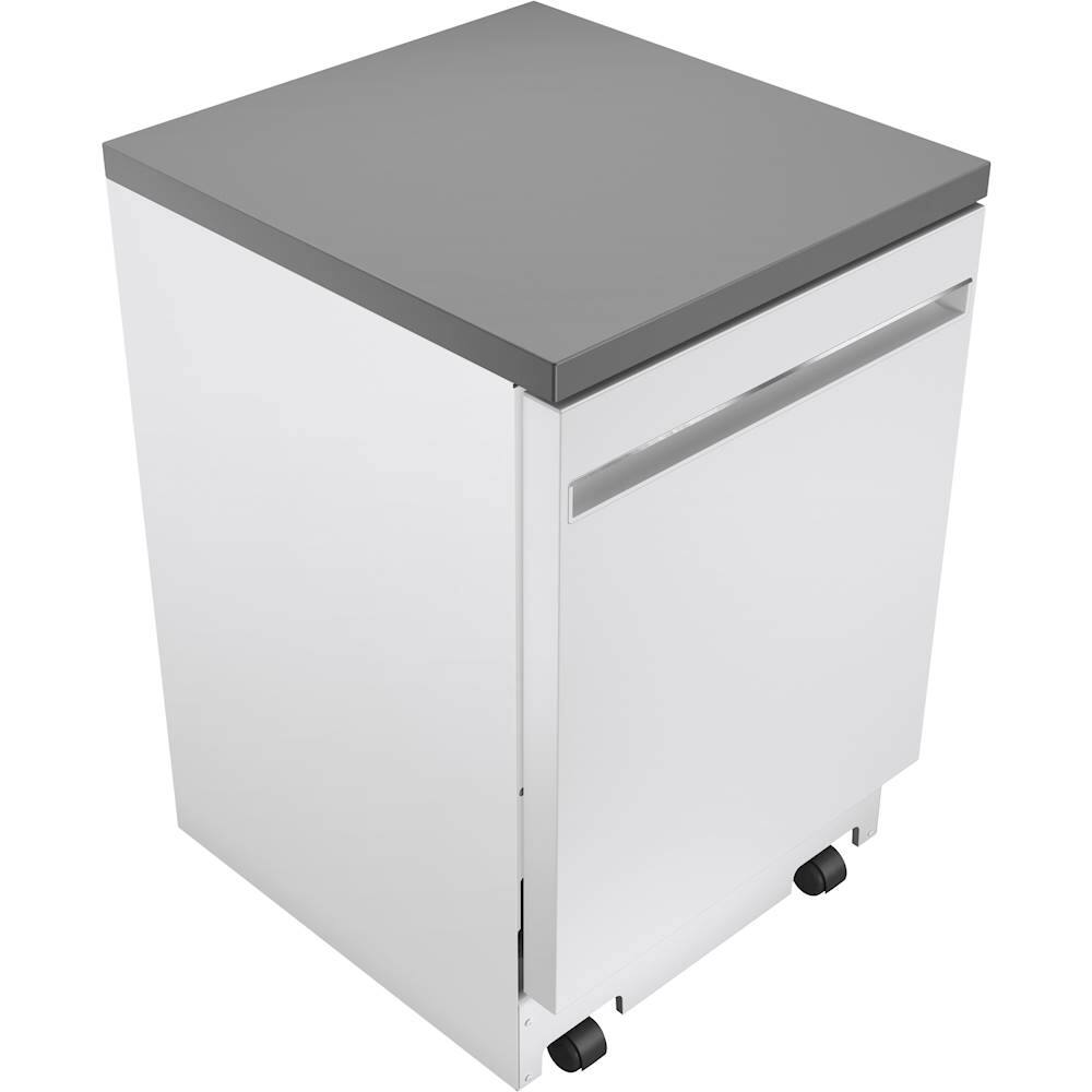 Alt View 13. GE - 24" Portable Dishwasher - White.