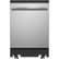 Front Zoom. GE - 24" Portable Dishwasher - Stainless steel.