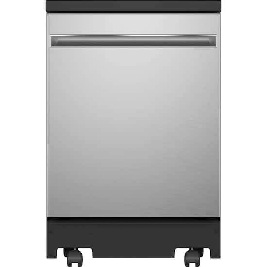 GE 24 Portable Dishwasher Stainless Steel GPT225SSLSS - Best