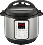 Angle Zoom. Instant Pot - Viva 6 Quart 9-in-1 Multi-Use Pressure Cooker with Easy Seal Lid and Sous Vide Program - Silver.