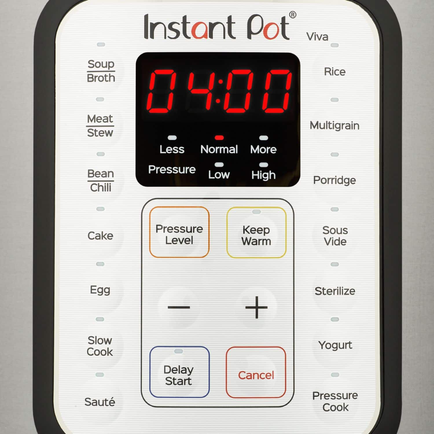 Alt View 12. Instant Pot - Viva 6 Quart 9-in-1 Multi-Use Pressure Cooker with Easy Seal Lid and Sous Vide Program - Silver.