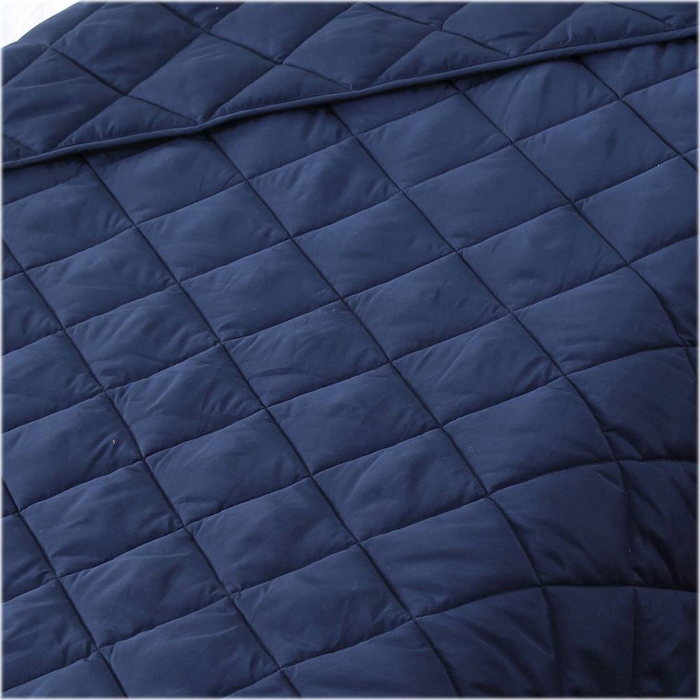 Customer Reviews BlanQuil 15 lb Basic Weighted Blanket Navy BASICNAVY