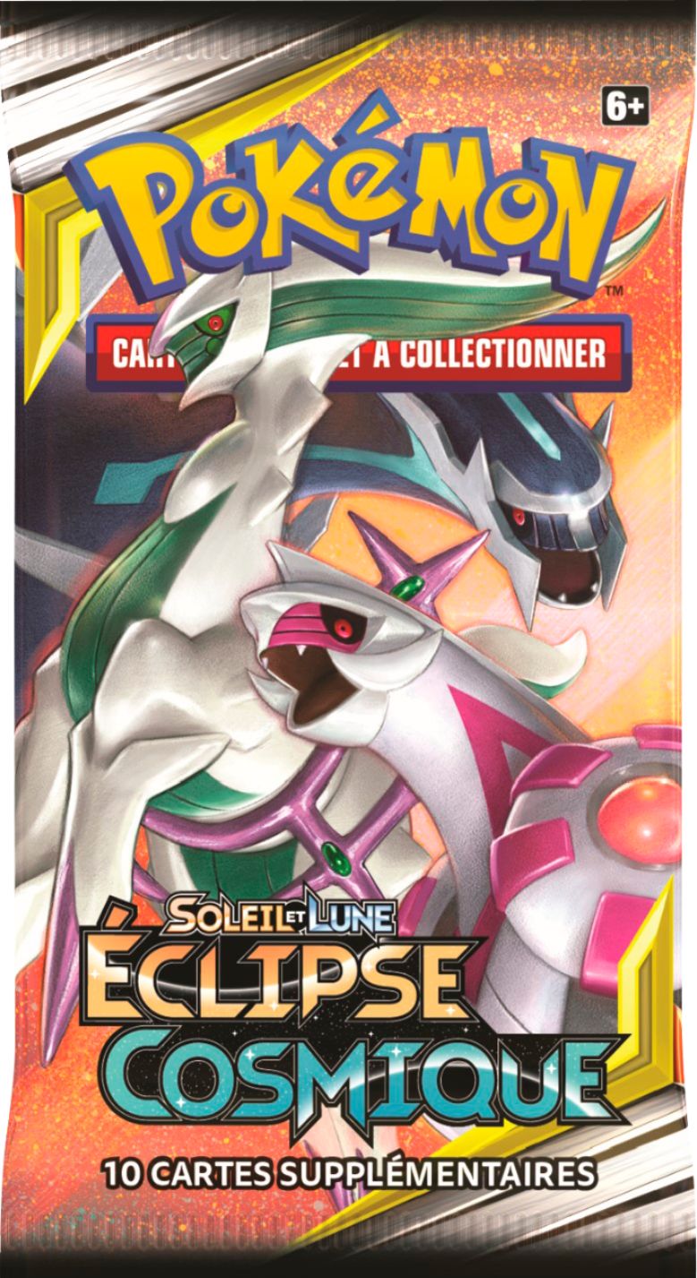 18 Total 3 Card Booster Packs 2019 Pokemon Sun & Moon Cosmic Eclipse Ages 6 for sale online 