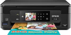 Epson - Refurbished Expression Home XP-440 Wireless All-In-One Inkjet Printer - Black - Front_Zoom