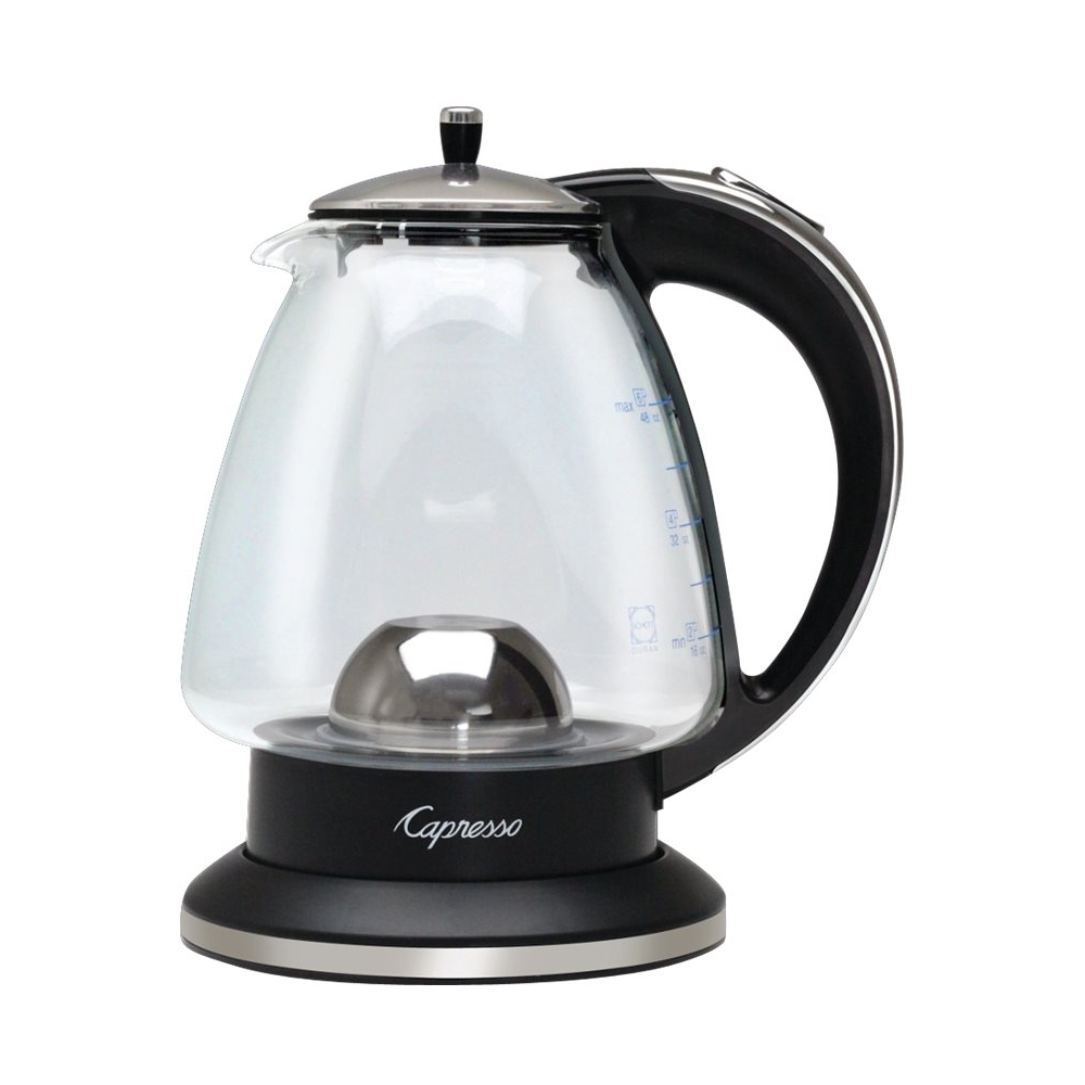 POWER PLUS Glass Kettle With Tea Infuser, For Kitchen Storage