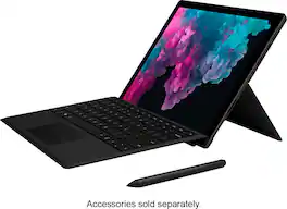 Microsoft - Geek Squad Refurbished Good - Surface Pro 6 - 12.3" Touch-Screen - Intel Core i7 - 8GB - 256GB SSD - Black