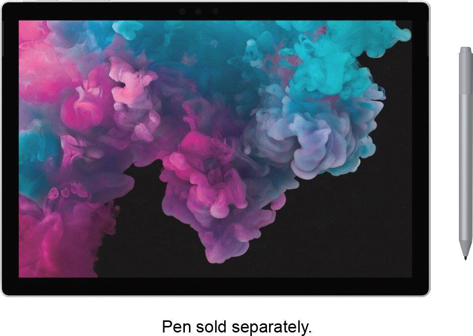 Alt View 14. Microsoft - Geek Squad Certified Refurbished Surface Pro 6 - 12.3" Touch-Screen - Intel Core i7 - 8GB - 256GB SSD - Platinum.